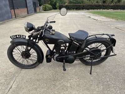 Lot 36 - 1929 OK Supreme 300cc motorcycle, reg. no. OU 4128