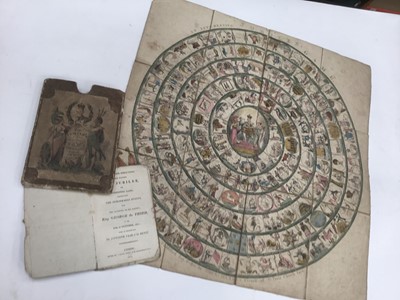 Lot 1475 - The Jubilee Game, George III board game