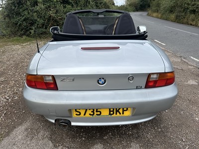 Lot 6 - 1999 BMW Z3 1.9, 2 door Roadster, reg. no. S735 BKP