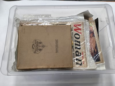 Lot 1477 - Box of mixed ephemera