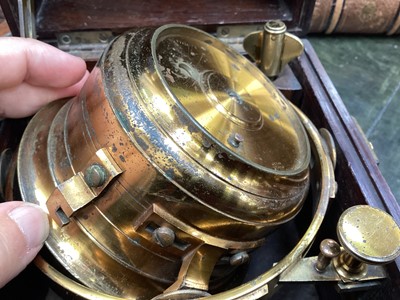 Lot 651 - Fine 19th century Thomas Porthouse ships' chronometer in brass bound rosewood case