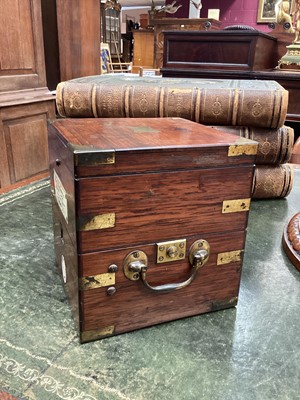 Lot 651 - Fine 19th century Thomas Porthouse ships' chronometer in brass bound rosewood case
