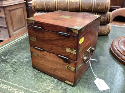 Lot 651 - Fine 19th century Thomas Porthouse ships' chronometer in brass bound rosewood case