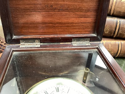 Lot 651 - Fine 19th century Thomas Porthouse ships' chronometer in brass bound rosewood case