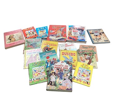 Lot 1966 - Group of children's books including Disney, Nintendo Game and Watch Donkey Kong and other games.