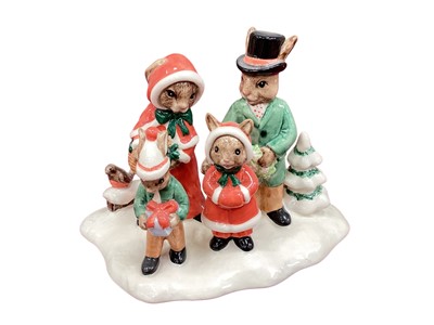 Lot 1320 - Royal Doulton limited edition Merry Christmas Bunnykins