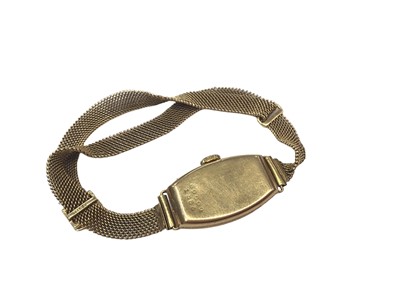 Lot 237 - 1920s 18ct gold Rolex ladies wristwatch
