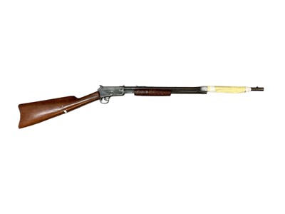 Lot 934 - Marlin Firearms Co. U.S.A.1904 patent pump action .22 rifle (deactivated 2024 with certificate)