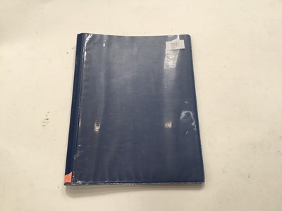 Lot 1482 - Two blue folders of glamour model photographs, Jordan, Jilly Johnson etc