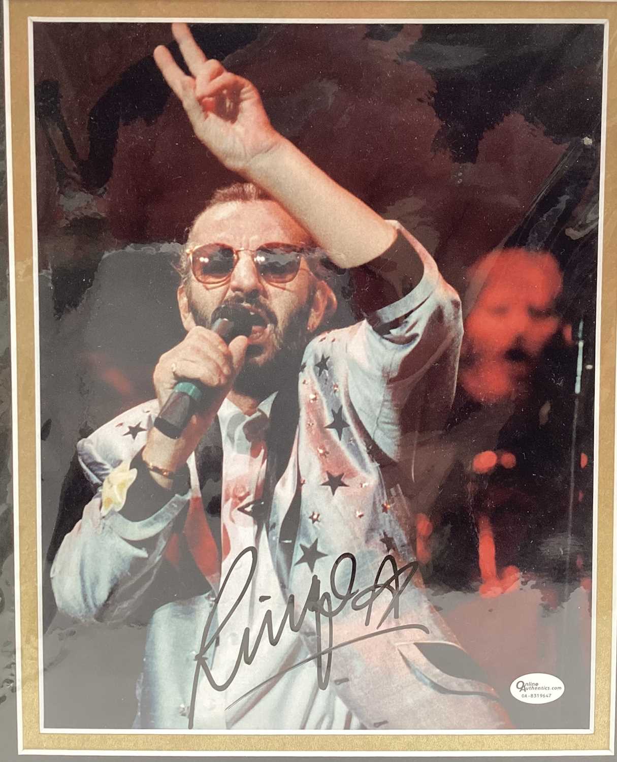 Ringo Signs Lot 1495 - Autograph Ringo Star signed coloured