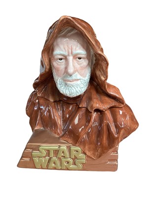 Lot 2693 - Star Wars Obi-Wan Kenobi limited edition cookies jar 269/1000, with original box