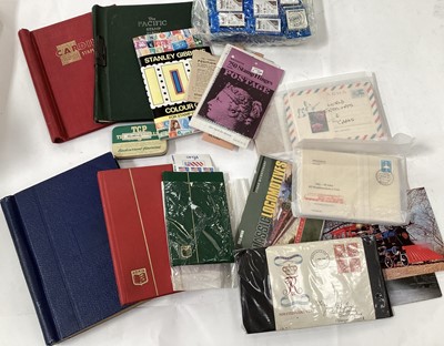 Lot 1519 - Stamps- GB and world selection including GB FDC's, early 1d plates, presentation packs of Guernsey, world including good early USA, covers etc.