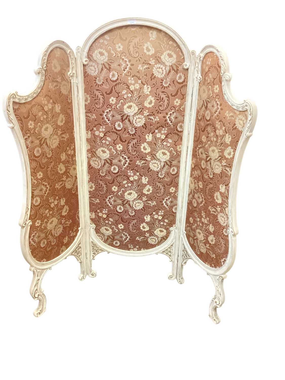 Lot 1290 - Three fold continental screen