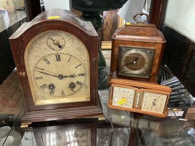 Lot 161 - Three various clocks