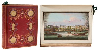 Lot 793 - Exceptionally fine mid 19th century album of Chinese paintings