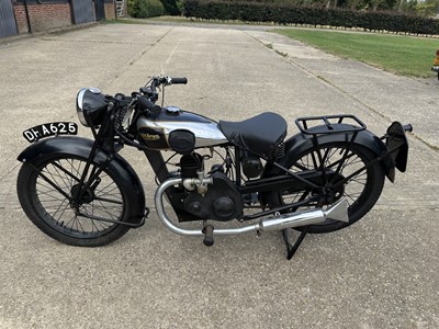 Lot 27 - 1937 Francis Barnett 150cc motorcycle, reg. no. DHA 625, finished in black