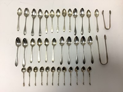 Lot 226 - Assorted silver spoons