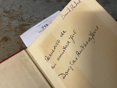 Lot 715 - Collection of modern first edition books, all signed