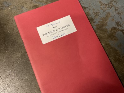 Lot 715 - Collection of modern first edition books, all signed