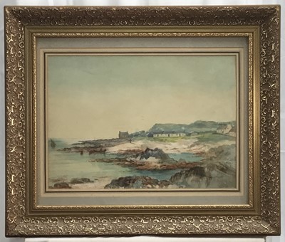 Lot 149 - Georgina Mossman Greenlees (Scottish, 1849-1932) watercolour landscape, framed