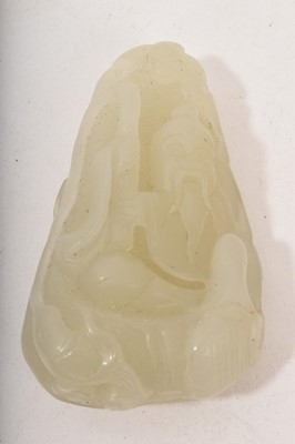 Lot 813 - Jade carving