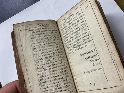 Lot 803 - Machiavelli - The Prince, the first English edition, published London 1640