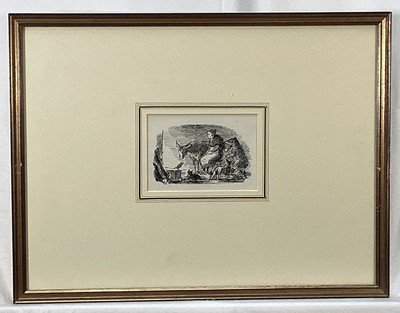 Lot 152 - Edward Ardizzone (1900-1979) pen and ink with Chris Beetles Gallery label