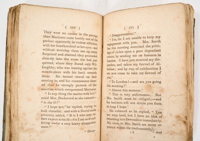 Lot 737 - Jane Austen - Sense and Sensibility, 1813, 2nd edition, in three volumes