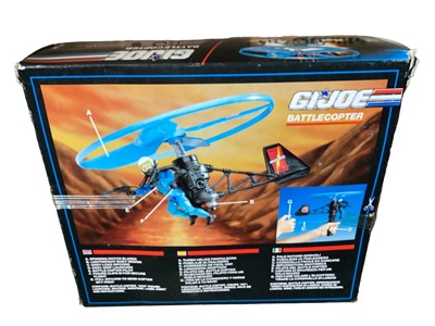 Lot 31 - Hasbro (c1992) GI Joe Cobra Ice Sabre No.06221 & Battlecopter No.06824, plus GI Joe Mega Marines Monster Blaster A.P.C. , all boxed (3)