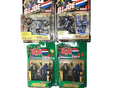 Lot 31 - Hasbro (c1992) GI Joe Cobra Ice Sabre No.06221 & Battlecopter No.06824, plus GI Joe Mega Marines Monster Blaster A.P.C. , all boxed (3)