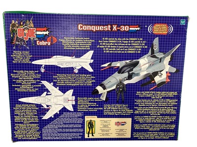 Lot 31 - Hasbro (c1992) GI Joe Cobra Ice Sabre No.06221 & Battlecopter No.06824, plus GI Joe Mega Marines Monster Blaster A.P.C. , all boxed (3)