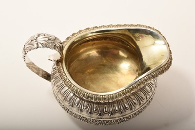 Lot 334 - Good quality George IV silver four piece tea and coffee set by Barnard’s (London 1821)