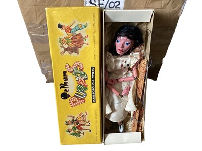 Lot 43 - Pelham Puppet (c1960's) Ballet Girl & Minstrel, boxed (2)