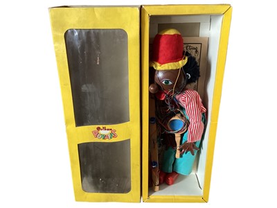 Lot 43 - Pelham Puppet (c1960's) Ballet Girl & Minstrel, boxed (2)