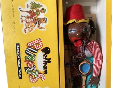 Lot 43 - Pelham Puppet (c1960's) Ballet Girl & Minstrel, boxed (2)