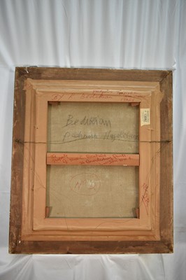 Lot 1316 - Krikor Bedikian (1908-1981) oil on canvas - 'Pecheurs Napolitain', signed, signed and titled verso, 65cm x 55cm, in gilt frame