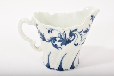 Lot 95 - Worcester blue and white High Chelsea Ewer, circa 1765