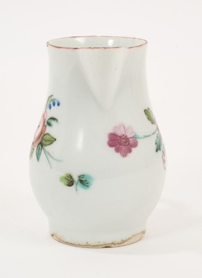 Lot 110 - Rare Baddeley-Littler baluster shaped sparrow beak jug, circa 1777-85