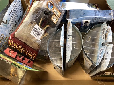 Lot 54 - Toy Biz and other brand The Lord of the Rings action figures & accessories (6 boxes)