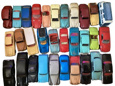 Lot 64 - Diecast unboxed selection various manufacturers including Dinky, Timpo, Lone Star, Crescent & others (2 boxes)