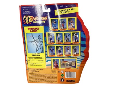 Lot 68 - Biochip Preziosi (c1999) Sandokan la Tiger della Maelsia action figures including Marian No.01784, Punching Sandokan No.01783, Tremal Naik No.1784, Climbing Sandokan No.01782, Throwing knife Yan...