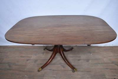 Lot 1192 - Regency mahogany breakfast table