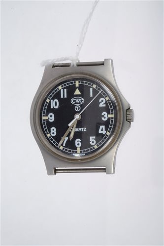 Lot 825 - CWC Military wristWatches, with quartz