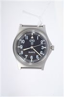 Lot 826 - CWC Military wristWatches, with quartz...