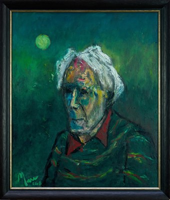 Lot 1008 - *Leslie Marr 1922-2021, portrait of the artist