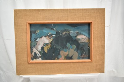 Lot 244 - Lynn Bushell (b.1946) oil on canvas, Pink Dawn, signed, 31cm x 48cm, framed.