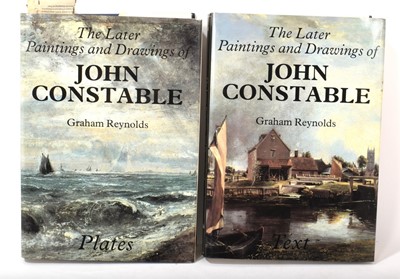 Lot 890 - Graham Reynolds - The Later Paintings and Drawings of John Constable, two vols. Published Yale 1984