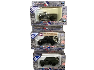 Lot 70 - Diecast boxed selection of Solido VE Day 50th Anniversary Limited Edition military models (17)