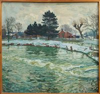 Lot 1397 - John Anthony Park (1880 - 1962), oil on canvas...