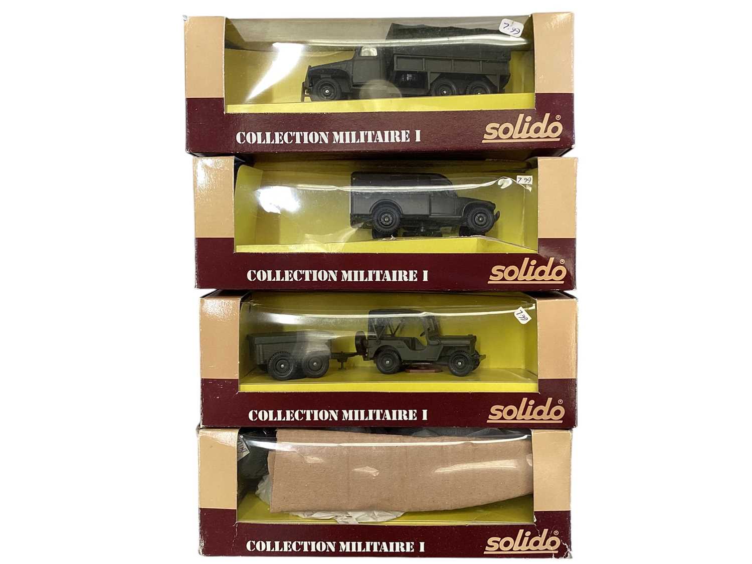 LOT CHAR + VEHICULE + PIECES pour gamme militaire SOLIDO